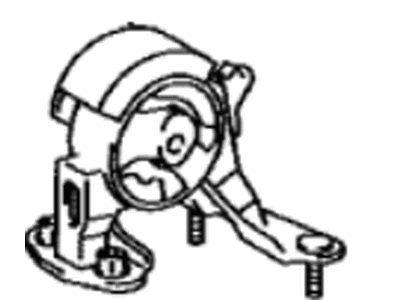 Toyota 12371-37410 INSULATOR, Engine Mounting