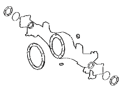 Toyota 04412-60511 Gasket Kit, Differential