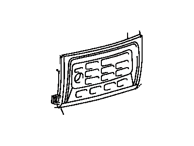 Scion iQ A/C Switch - 55902-74030-A1