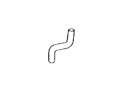 Toyota 87245-6A201 Hose, Rear Heater Water Inlet, A