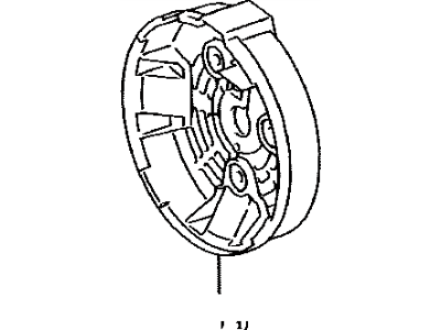 Toyota 27039-58330 Cover, Alternator Rear End