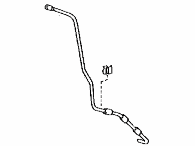 Toyota 63249-60180 Hose, Sliding Roof Drain