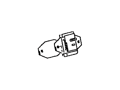 Toyota 12361-50120 Insulator, Engine Mounting, Front