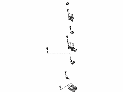 Toyota 63670-60232-B0 Plate Assembly, Map Lamp