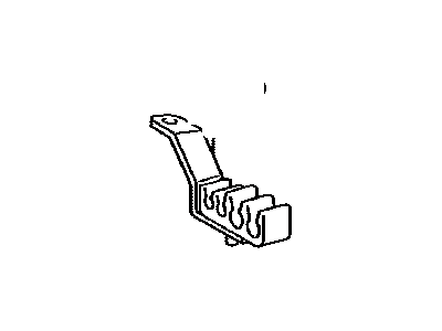 Toyota 77285-60180 Clamp, Fuel Tube