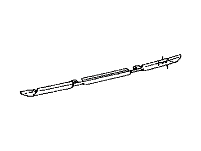 Toyota 52171-60010 Reinforcement, Rear Bumper