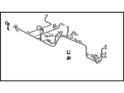 Toyota 82161-60A30 Wire, Floor