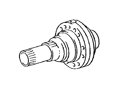 Toyota 41301-60032 Case, Center Differential