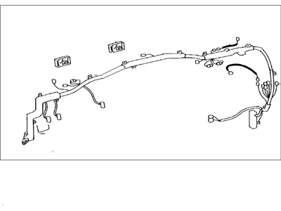 Toyota 82792-60040 Wire, Instrument Panel Integration