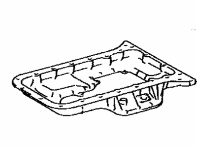 Toyota 12111-50091 Pan Sub-Assy, Oil