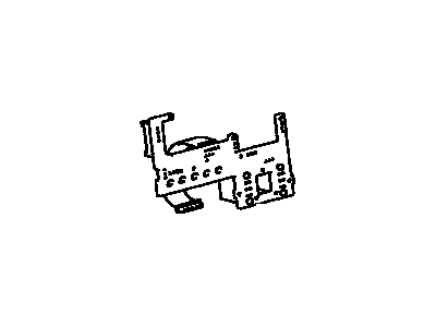 Toyota 83866-6A840 Plate, Meter Circuit