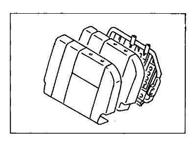 Toyota 79350-60700-B0 Back Assembly Seat, LH