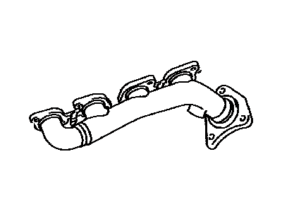 Toyota Land Cruiser Catalytic Converter - 17105-50120