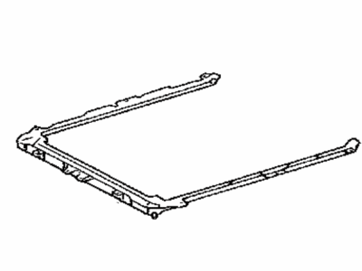 Toyota 63233-60020 Panel, Sliding Roof Housing