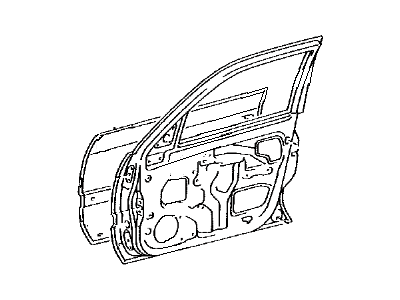 Toyota 67001-60451 Panel Sub-Assy, Front Door, RH