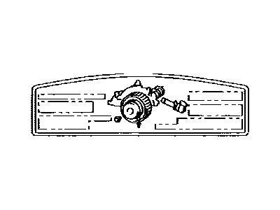 Toyota 11297-46020 Label, Engine Service Information