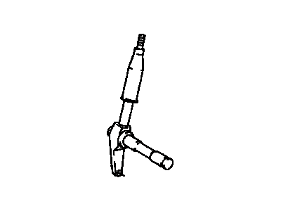 Toyota 36360-60640 Lever Assy, Transfer High & Low Shift