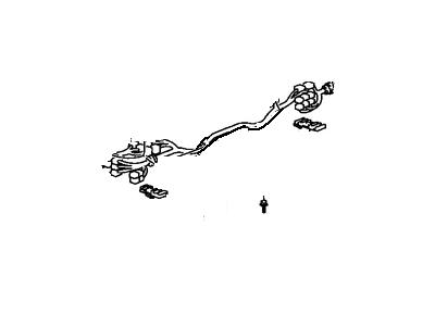 Toyota 82163-60250 Wire, Floor