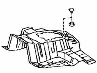 Toyota 58563-60041 Silencer, Front Floor