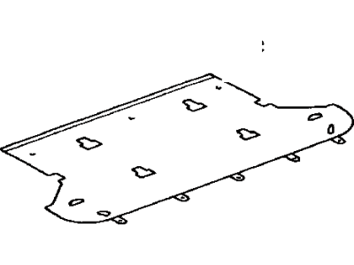 Toyota 58570-60560-B0 Carpet Assy, Rear Floor