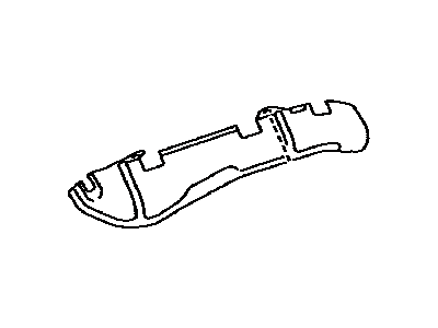 Toyota 17168-50090 INSULATOR, Exhaust Manifold Heat