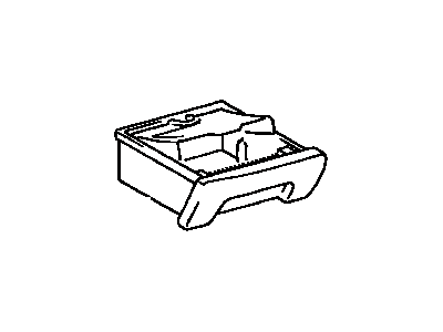 Toyota 74102-60111 Box Sub-Assy, Front Ash Receptacle