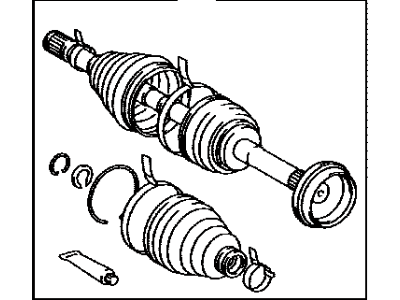 1998 Toyota Land Cruiser Axle Shaft - 43460-69035