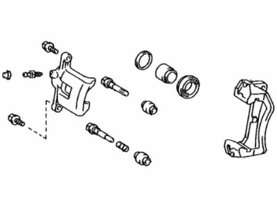 2000 Toyota Land Cruiser Brake Caliper - 47750-60100