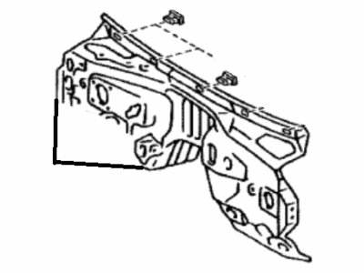 Toyota 55210-60081 Insulator Assy, Dash Panel