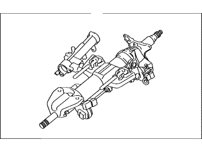 Toyota Land Cruiser Steering Column - 45250-6A690