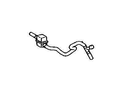 Toyota 77754-60301 Hose, Charcoal Canister Outlet