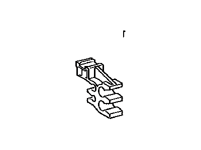 Toyota 77286-60080 Clamp, Fuel Tube