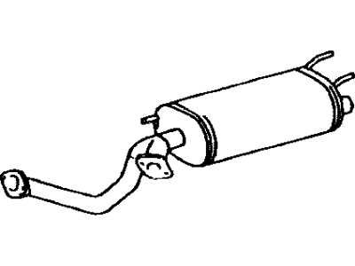 1999 Toyota Land Cruiser Exhaust Pipe - 17403-50150