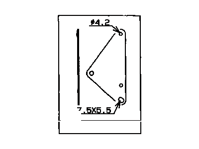 Toyota 82715-60850 Bracket, Wiring HARN