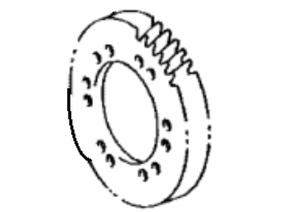 Toyota 36242-60170 Gear, Transfer Low