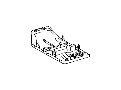 Toyota 79337-60071-A1 Carpet Seat Cushion Under, RH