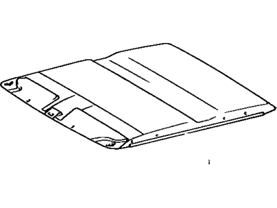 Toyota 63310-12640-02 HEADLINING Assembly, Roof