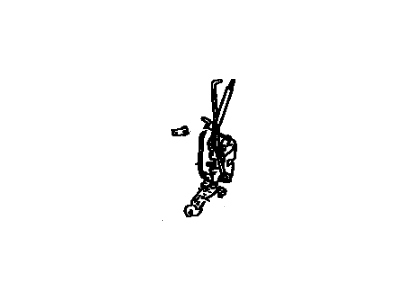 1986 Toyota Corolla Door Lock Actuator - 69320-12130