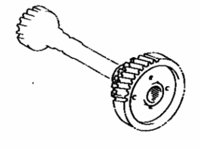 Toyota 35072-32010 Gear Assy, Counter Driven