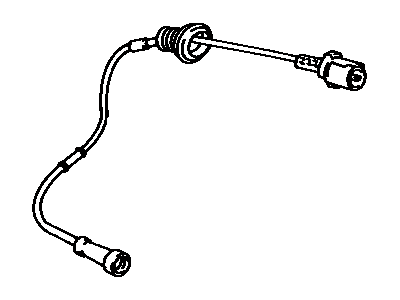 1987 Toyota Corolla Speedometer Cable - 83710-12370