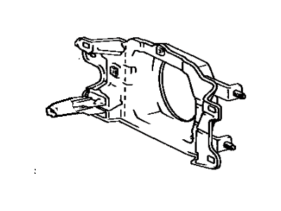 Toyota 81106-1A141 Driver Side Headlamp Housing Sub-Assembly