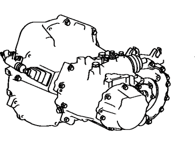 Toyota 30300-12020 TRANSAXLE Assembly, Manual