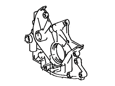 1986 Toyota Corolla Oil Pump - 15101-64011