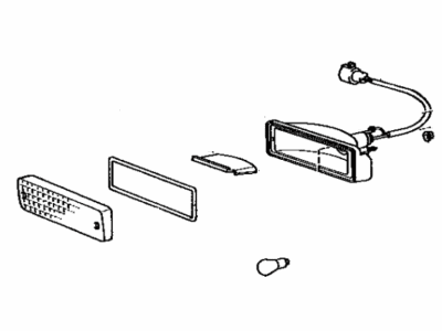 Toyota 81510-19885 Lamp Assy, Front Turn Signal, RH