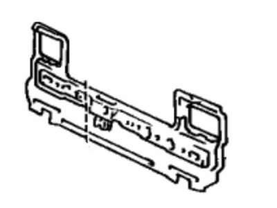 58307-12850 Toyota Body Lower Back Panel Sub-Assembly Illustration 1 of 1