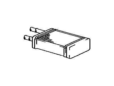 1986 Toyota Corolla Heater Core - 87107-12320