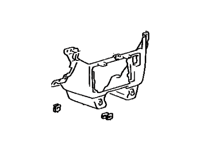 Toyota 55434-12030-04 Panel, Instrument Panel Finish, Lower Center