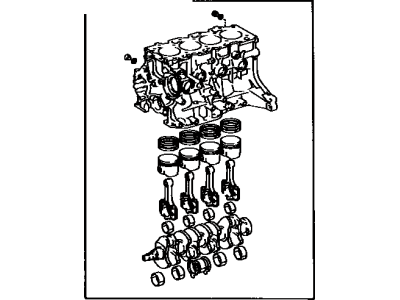 Toyota 11400-64050 Block Assy, Short