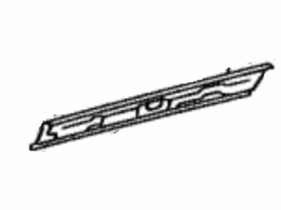 Toyota 61231-12350 Rail, Roof Side, Inner RH