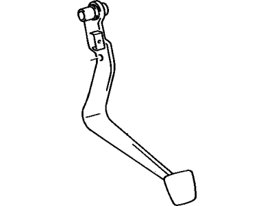 Toyota 47101-12370 Pedal Sub-Assembly, Brake